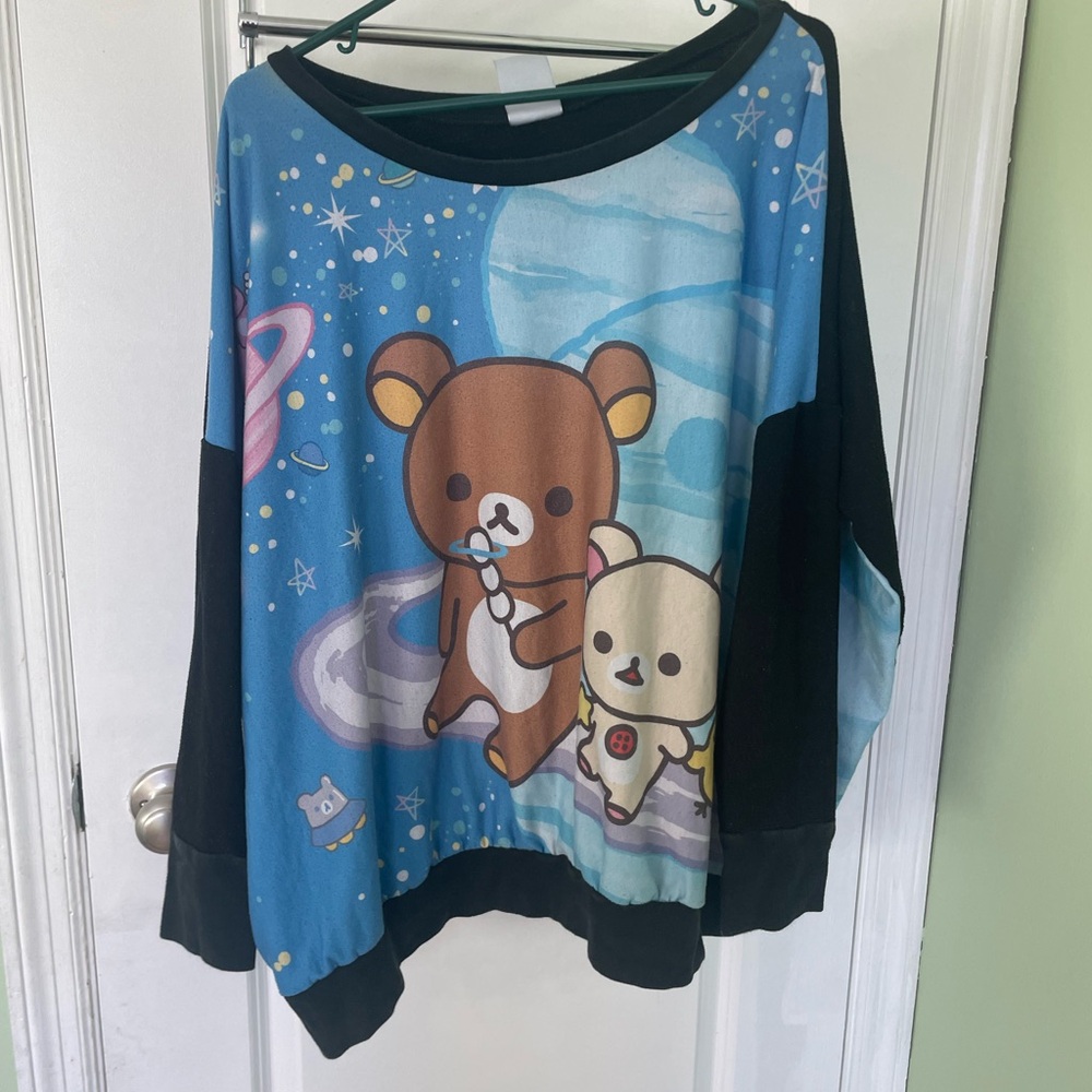 Rilakkuma in Space Sweatshirt JAPANLA limited edition 2015